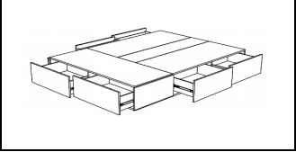 Madison Storage Platform Double Bed